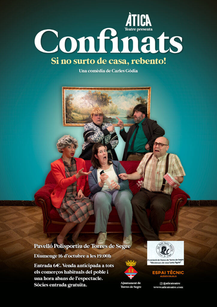 teatre obra comedia confinament covid humor
